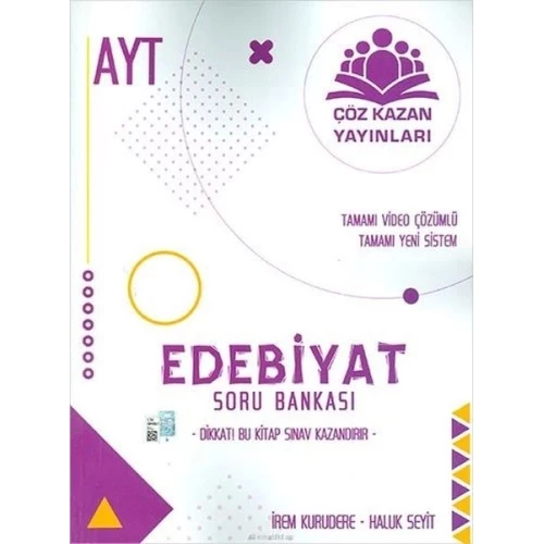 Çöz Kazan AYT Edebiyat Soru Bankası 2021 (Yeni)