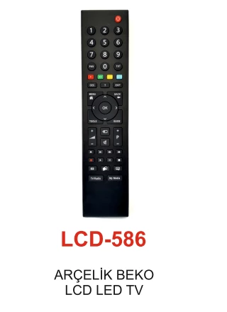 Arçelik - Beko Lcd - Led Tv Kumandası - LCD 586