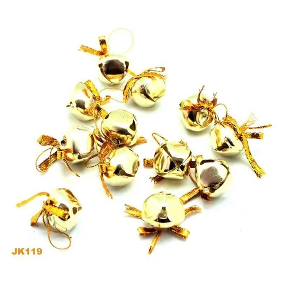 Yılbaşı Yeniyıl Ağacı Süsü Asılabilir Çıngırak Çan Zil Christmas Tree Ornaments