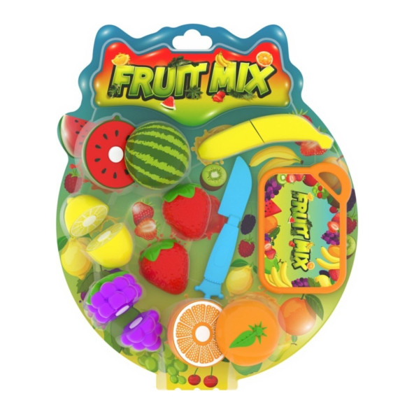 Fruit Mix Kesilebilir Cırt Bantlı Meyveler 14 - Parça