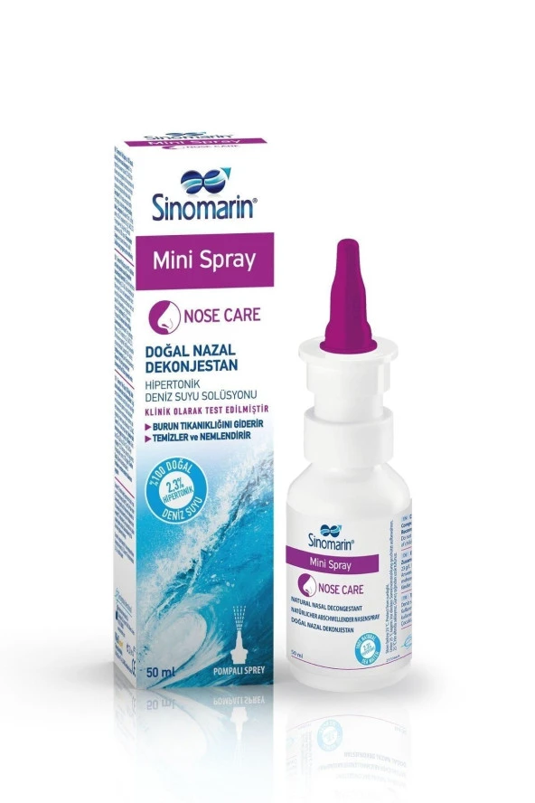 Sinomarin Mini Deniz Suyu Spreyi 50 ml