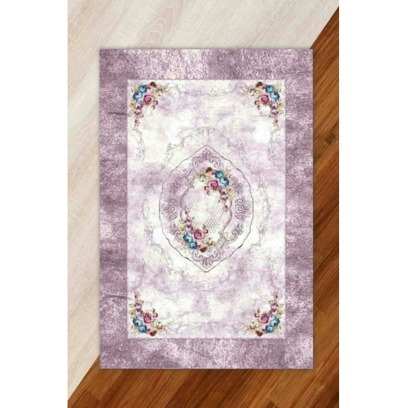 İpek Kadife Lastikli Halı Örtüsü