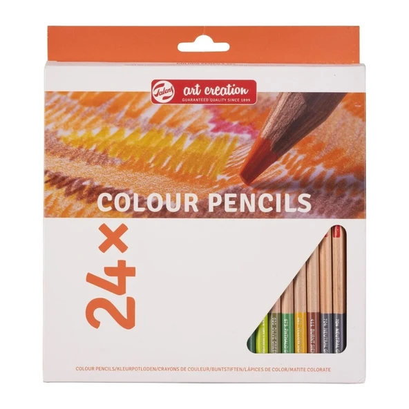 Talens Art Creation Colour Pencils 24'lü Sanatsal Kuru Boya Kalem Seti / 9028024M