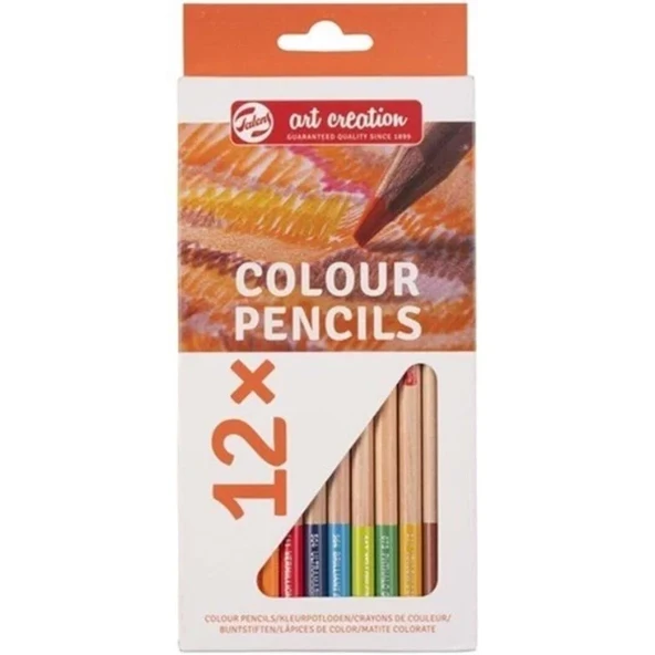 Talens Art Creation Colour Pencils 12'li Sanatsal Kuru Boya Kalem Seti / 9028012M