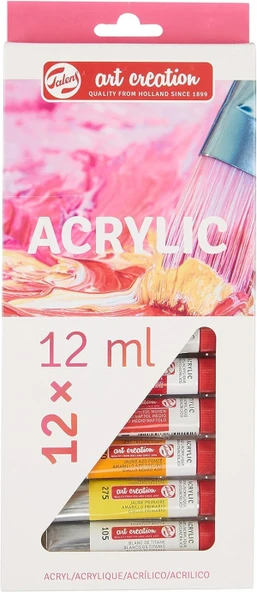 Talens Art Creation Acrylic Colour 12x12ml Akrilik Boya Seti / 9021712M ürün görseli