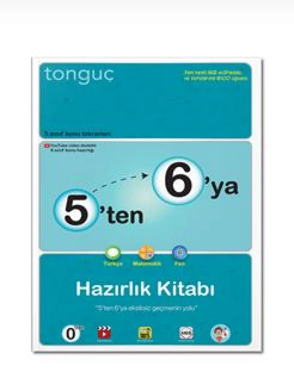 Tonguç Akademi 6. Sınıf 5 ten 6 ya Hazırlık Kitabı