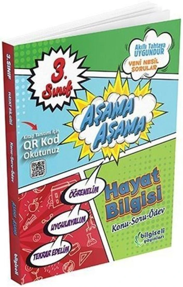 Açı 2.Sınıf Hayat Bilgisi Soru Bankası Etkinliklerle ürün görseli