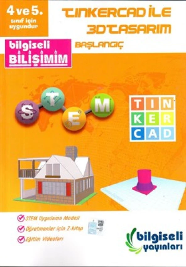 Açı 4.Ve 5.Sınıf Tıncercad İle 3D Tasarım Başlangıç