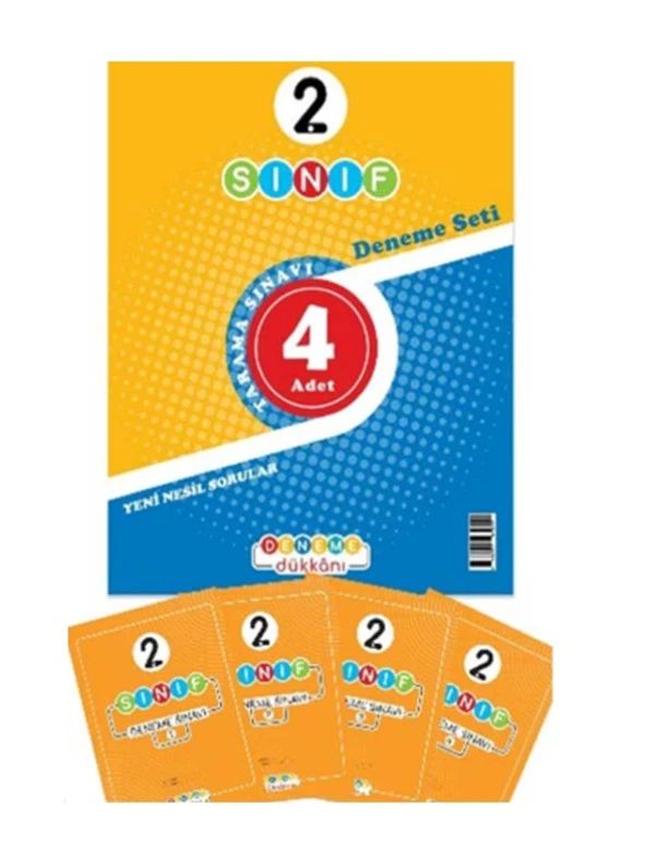 Deneme 2.Sınıf Deneme Seti 4Lü