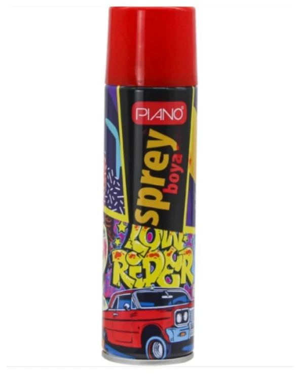 Piano Sprey Boya 200ml Kırmızı