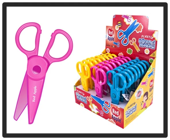 Plastik Makas Okul öncesi