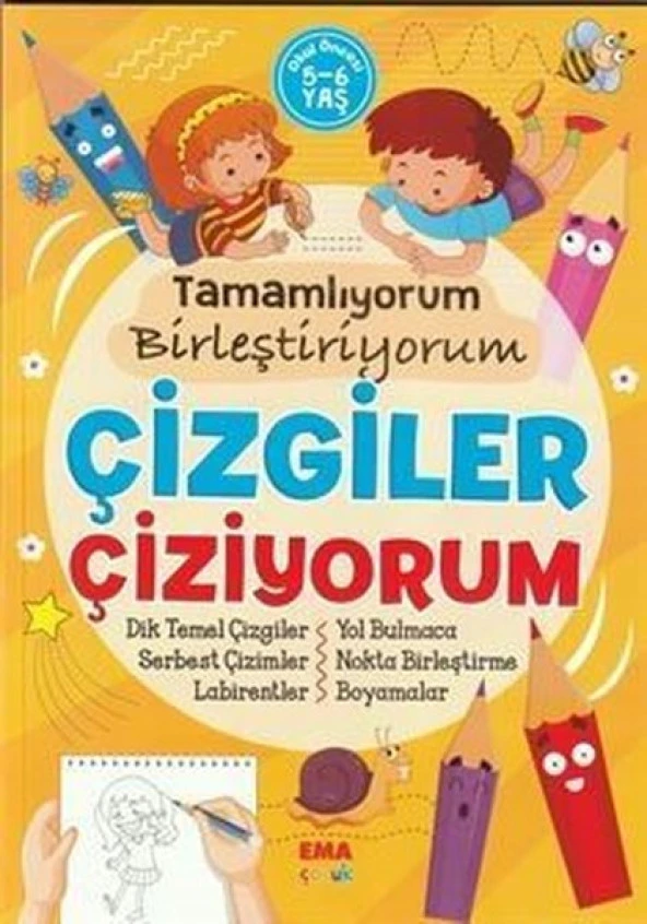 Ema - Okul Öncesi Çizgiler Çiziyorum