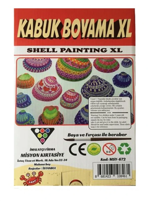Misyon Kabuk Boyama XL
