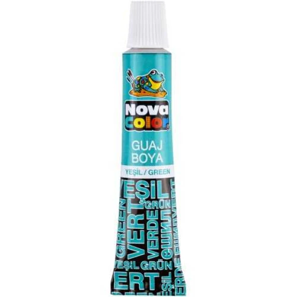 Nova Color Guaj Boya Yeşil Tüp 2 Adet