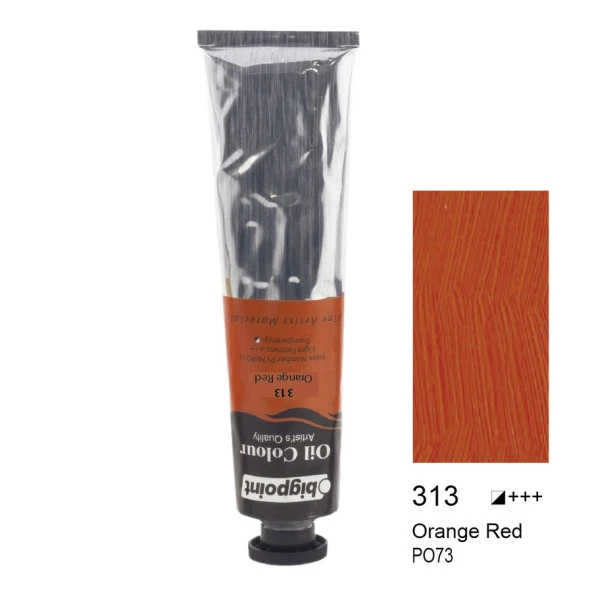 Bigpoint Yağlı Boya 45 ml Orange Red 313 Portakal Kırmızısı