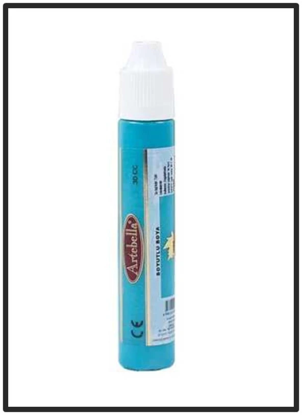 Artebella Akrilik Boyutlu Boya 306830 Turkuaz 30 ml ürün görseli 1