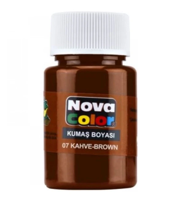 Nova Color Kumaş Boyası 35 Cc Kahverengi - 2 adet