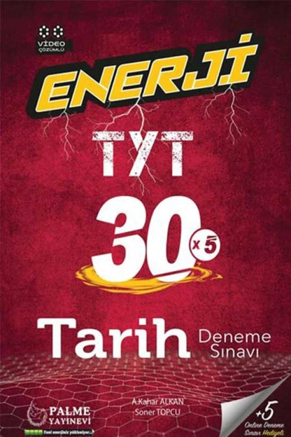 Palme Enerji Tyt Tarih Deneme 30X5