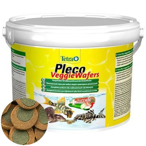 Tetra Pleco Veggie Wafers 100 gr Skt:01/2027 Kovadan Bölme Anadolu Pet Ürünüdür