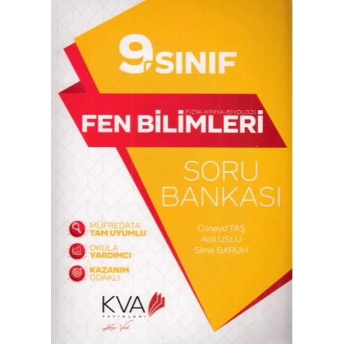 KVA 9. Sınıf Fen Bilimleri Soru Bankası (Yeni)