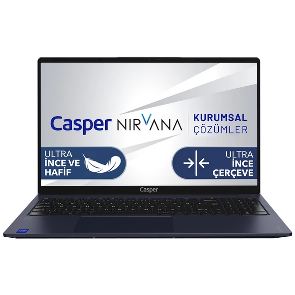 Casper Nirvana X700.1235-8V00X-M-F Intel Core i5-1235U 8GB RAM 500GB NVME SSD GEN4 Freedos