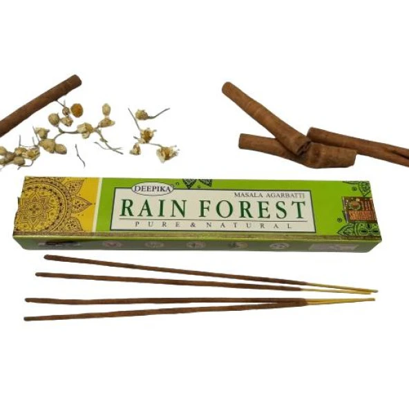 Deepika Rain Forest Aromalı Masala Çubuk Tütsü - 2