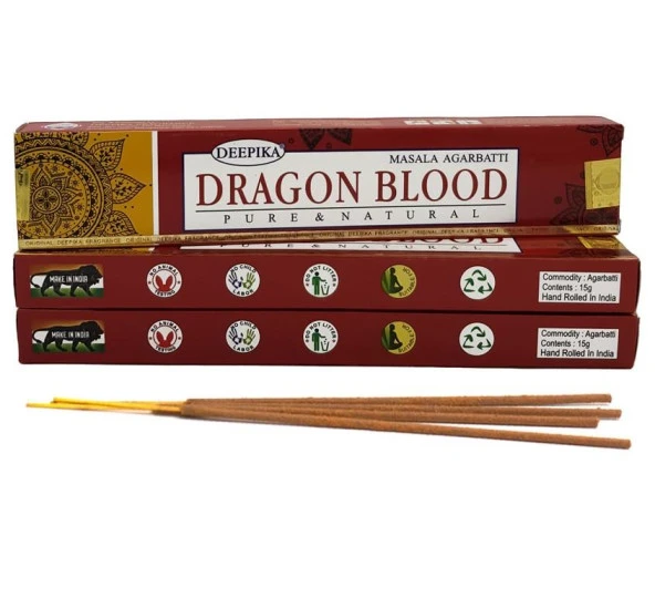Deepika Dragon Blood Aromalı Masala Çubuk Tütsü - 2