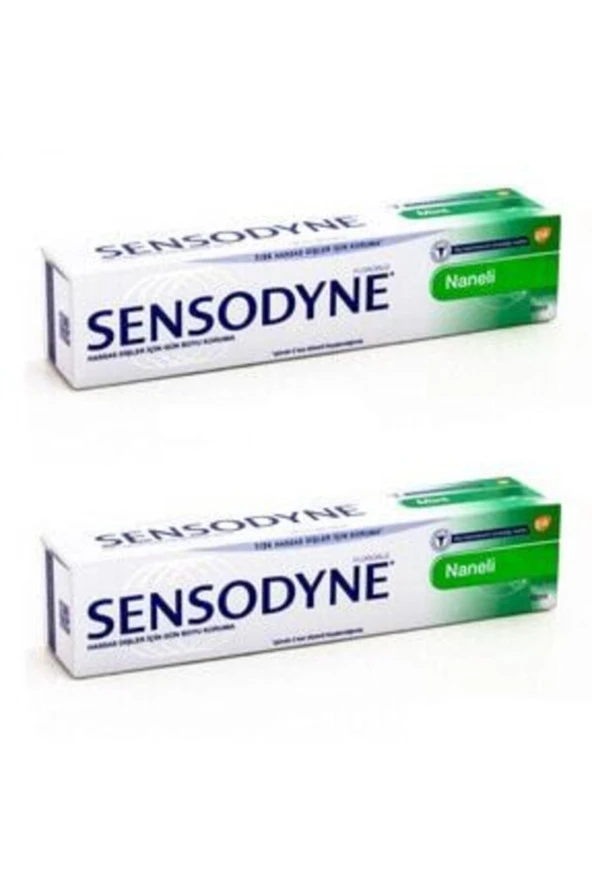 Sensodyne Naneli Diş Macunu 100 ml 2 Kutu