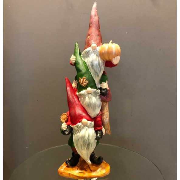 ÜÇLÜ NOEL BABA DEKOR HS490-1 - Resim 2