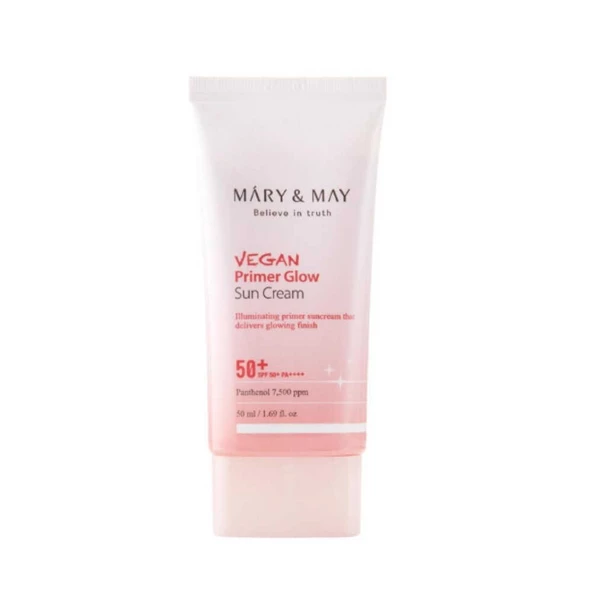 Mary and May Vegan Primer Glow Güneş Koruyucu Krem SPF50+ 50ml