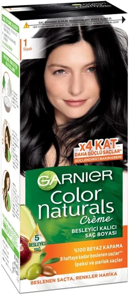 Garnier Color Naturals Saç Boyası 1 Siyah