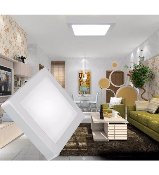 Helios Opto 18W 6500K Beyaz Işık Sıva Üstü Kare Led Panel HS 1040 - 3