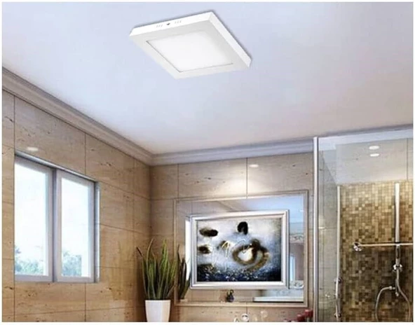 Helios Opto 18W 6500K Beyaz Işık Sıva Üstü Kare Led Panel HS 1040 - 2