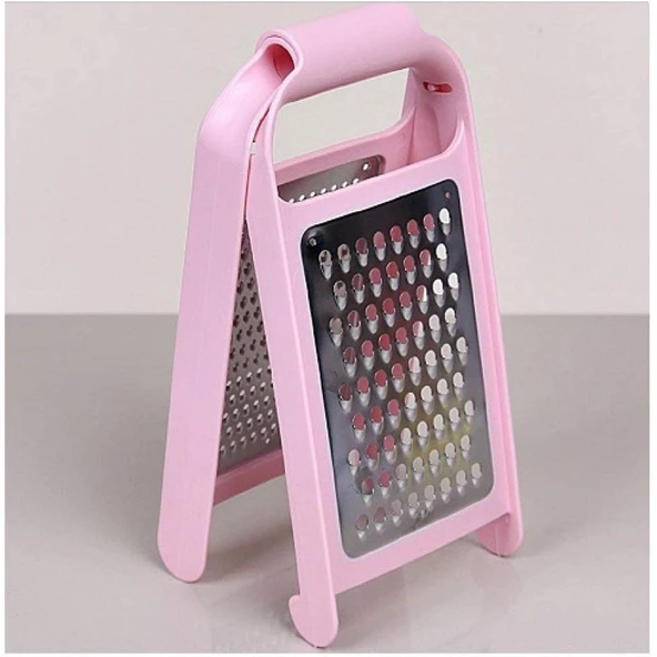 Baroness Katlanabilir Çift Taraflı Rende Siyah,Beyaz,Pembe (1 Adet Gönderilir) - Resim 3