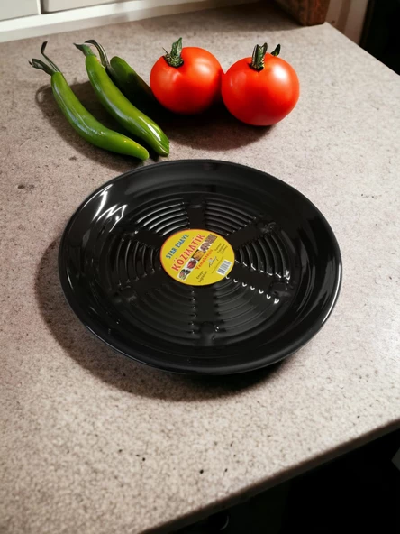 Emaye Közmatik Sacı Közleme Tavası 32 Cm Saç Tava - 2