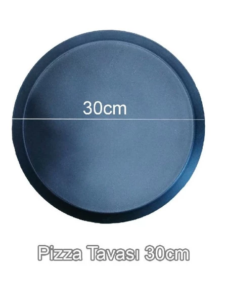 Özaslanlılar Teflon 30 Cm Alüminyum Pizza Tavası Tepsisi - 3