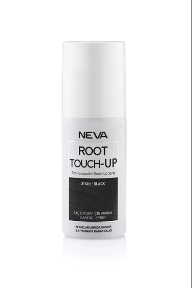 Neva Root Touch-up Saç Dipleri Için Kapatıcı Sprey Siyah (Black) 75ml