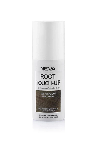 Neva Root Touch-up Saç Dipleri Için Kapatıcı Sprey Açık Kahverengi 75ml