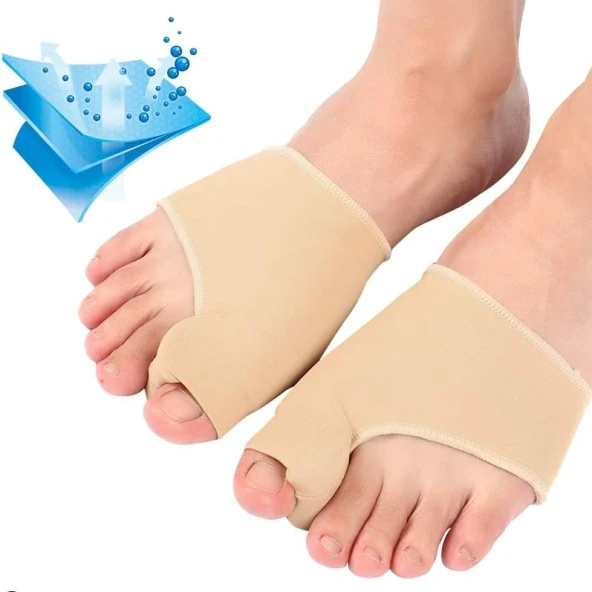 Hallux Valgus Düzleştirici, Yumuşak Bunion Ayak Parmağı Koruyucu, - 5