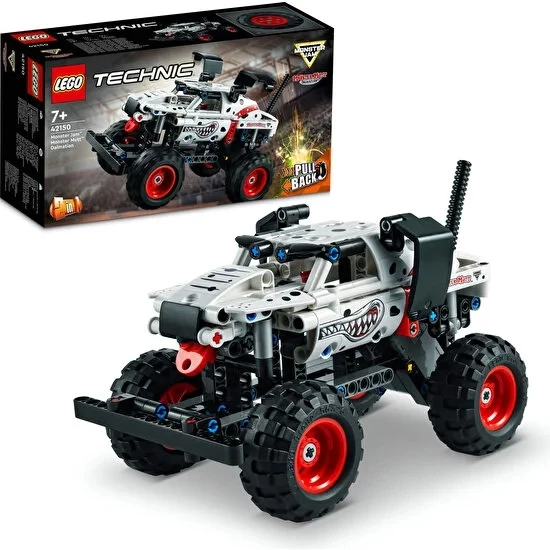 LEGO® Technic Monster Jam™ Monster Mutt Dalmaçyalı 42150 7 Yaş ve Üzeri Çocuklar için Kamyonlu Oyuncak Yapım Seti (244 P