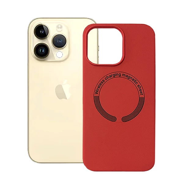 iPhone 14 Pro Kılıf Magsafe Özellikli Lansman Silikon Kapak - 5