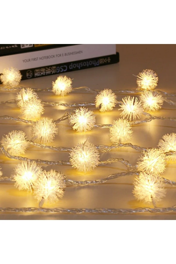 NOEL YILBAŞI AĞACI IŞIĞI LED IŞIK KİRPİ TOP LED IŞIK KİRPİ GÜN IŞIĞI LED IŞIK 220V İP LED IŞIK - Resim 2