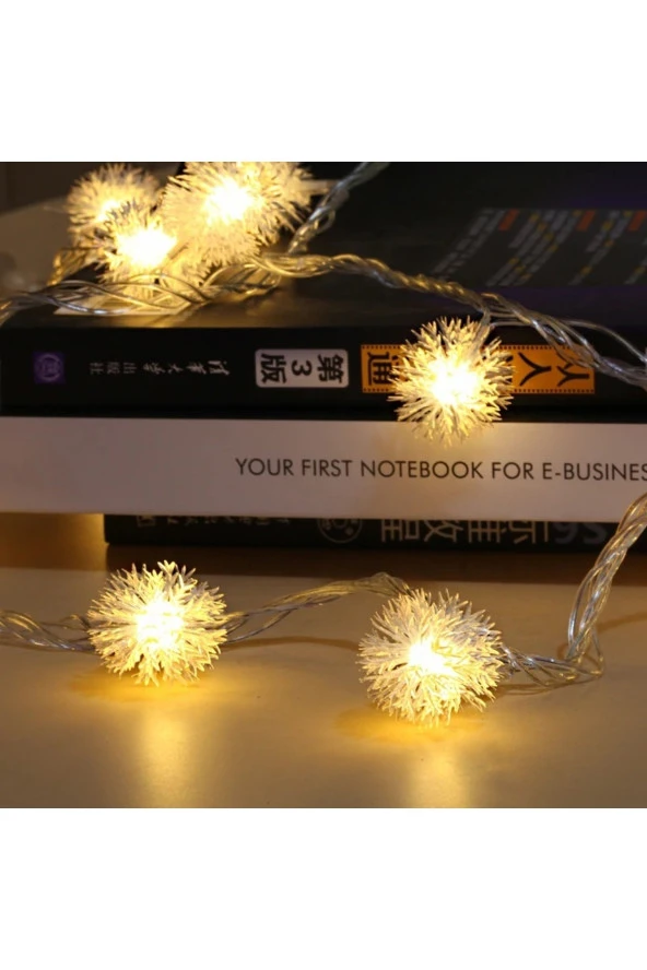 NOEL YILBAŞI AĞACI IŞIĞI LED IŞIK KİRPİ TOP LED IŞIK KİRPİ GÜN IŞIĞI LED IŞIK 220V İP LED IŞIK - Resim 3