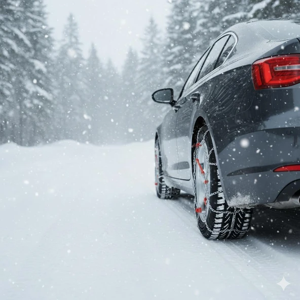 Space Space Premium Takmatik Kar Zinciri - Pratik ve Hızlı Montaj (Tüm Ebatlar İçin Grup 11) - Resim 3