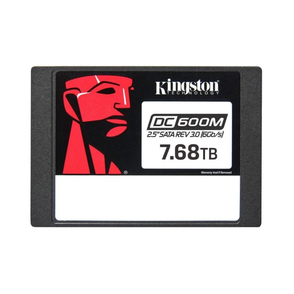 KINGSTON SEDC600M/7680G DC600M 7.68TB 2.5 inç Sata 3 Sunucu SSD