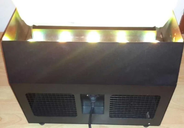 PROFESYONEL ALEV LAMBASI İPEK KUMAŞLI ALEV LAMBASI ALEV MAKİNASI 146 CM DEV ALEV BOYU YILBAŞI IŞIKLARI - Resim 4