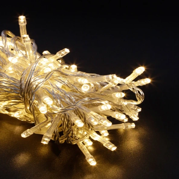 WARM LİGHT LED LİGHT 10 METRE GÜN IŞIĞI LED IŞIK CHRİSTMAS TREE LED LİGHT 100 LED 220V FİŞLİ IŞIK İP LED IŞIK NOEL IŞIĞI - 2