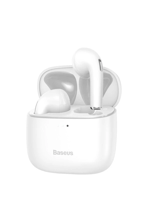 Baseus NGE8-02 Bowie E8 True Wireless Bluetooth Kulaklık Beyaz