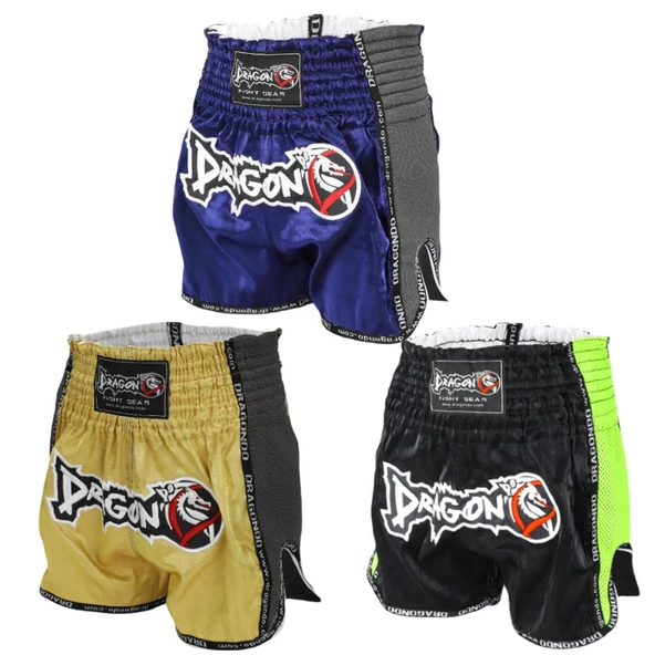 DragonDo MT3035 Muay Thai Şortu Özel Dokuma Saten Muay Thai Şort