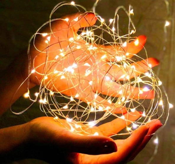 5 METRE GÜN IŞIĞI PİLLİ LED IŞIK GÜN IŞIĞI LED IŞIK YILBAŞI AĞACI IŞIĞI NOEL IŞIĞI WARM LİGHT CHRİSTMAS LED PARLAK PERİ LED IŞIK ürün görseli